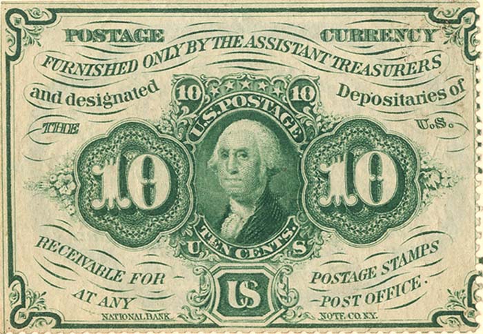 Fractional Currency - FR-1241 - Offcenter